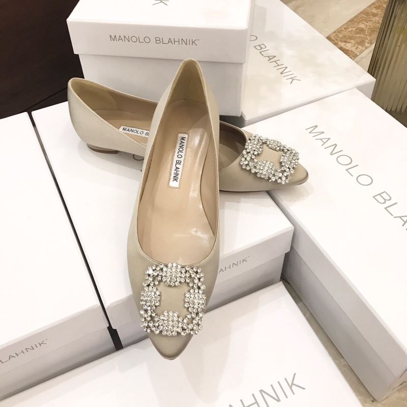 Manolo Blahnik flat shoes